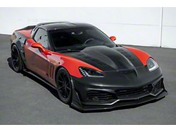 C7 ZR1 Style Conversion Front Bumper; Unpainted (06-13 Corvette C6, Excluding Base)
