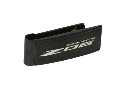 C8 Z06 Money Clip; Black