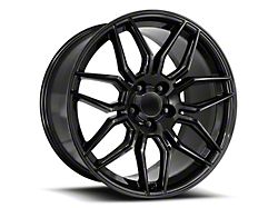 C8 ZO6 Replica Gloss Black Wheel; Rear Only; 20x11; 52mm Offset (20-25 Corvette C8 Stingray)