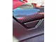 Center Console Button Cover; Carbon Fiber (20-24 Corvette C8)