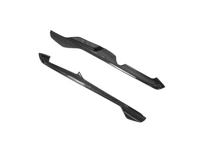 Center Console Side Panel Trim Vent Cover; Carbon Fiber (20-25 Corvette C8)