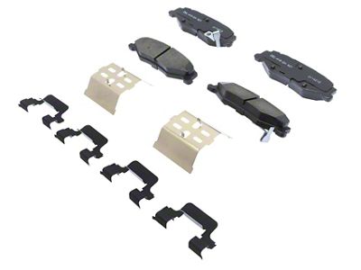 Ceramic Brake Pads; Rear Pair (97-13 Corvette C5 & C6)