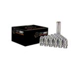 Chrome Acorn Spline ET Lug Nuts for Aftermarket Wheels; M12x1.5; Set of 24 (97-19 Corvette C5, C6 & C7)