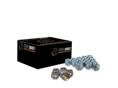 Chrome Open Acorn Lug Nuts; M14x1.5; Set of 20 (20-25 Corvette C8)
