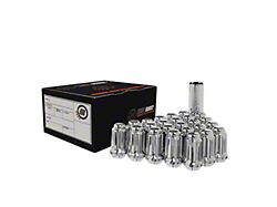 Chrome Spline Lug Nuts; M14x1.5; Set of 20 (20-25 Corvette C8)