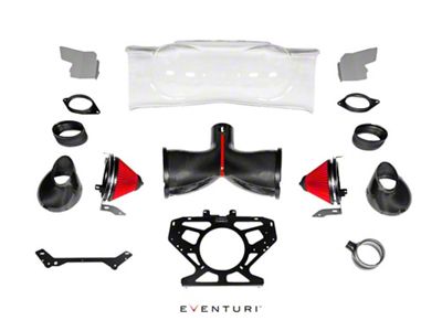 Cold Air Intake; Black Carbon (20-25 Corvette C8 Stingray Convertible)