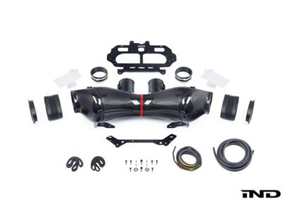 Cold Air Intake; Black Carbon (23-25 Corvette C8 Z06 Convertible)