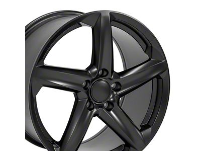 CV02C Satin Black Wheel; Rear Only; 19x10 (14-19 Corvette C7 Stingray w/o Z51 Package)