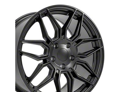 CV03C Satin Black Wheel; Rear Only; 19x10 (14-19 Corvette C7 Stingray w/o Z51 Package)