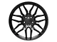 CV03D Replica Gloss Black Wheel; Front Only; 19x8.5 (20-24 Corvette C8, Excluding Z06)