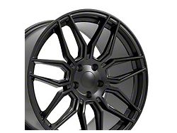 CV03D Satin Black Wheel; Rear Only; 20x11; 64mm Offset (20-26 Corvette C8 Stingray)
