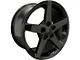 CV06 Gloss Black Wheel; Front Only; 18x9.5 (05-13 Corvette C6)