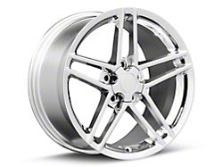 CV07A Chrome Wheel; Front Only; 17x9.5; 54mm Offset (97-04 Corvette C5)