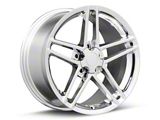 CV07A Chrome Wheel; Front Only; 18x9.5; 56mm Offset (05-13 Corvette C6)