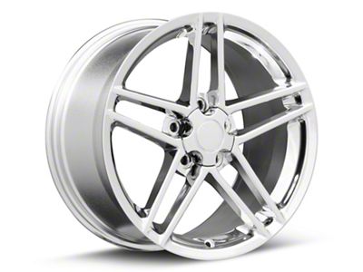 CV07A Chrome Wheel; Rear Only; 18x10.5; 56mm Offset (97-04 Corvette C5)