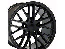CV08A Satin Black Wheel; Front Only; 17x9.5; 54mm Offset (97-04 Corvette C5)