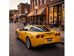 Altec Daytona Style Rear Split Window Trim; Unpainted (05-13 Corvette C6 Coupe)