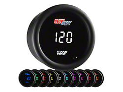 Digital Transmission Temperature Gauge; Black 10 Color (Universal; Some Adaptation May Be Required)