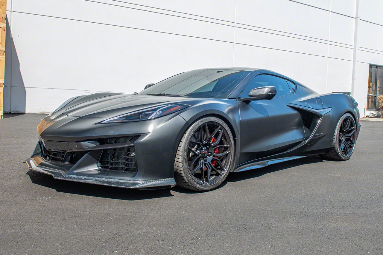 thumbnail image 2 of Carbon Fiber Style Door Lock Handle Covers For C8 Corvette (2020-2025) 2 of 2