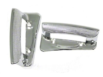 Door Handles; Chrome (05-13 Corvette C6)