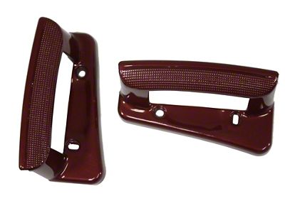 Door Handles; Crystal Red Metallic (05-13 Corvette C6)