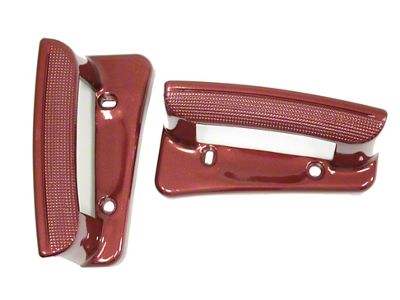 Door Handles; Magnetic Red (05-13 Corvette C6)