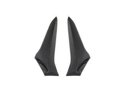Door Scoops; Carbon Fiber (23-25 Corvette C8 E-Ray, Z06)
