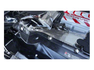 Dress-up Engine Bolt Cover Kit; Stainless (20-25 Corvette C8 Convertible)