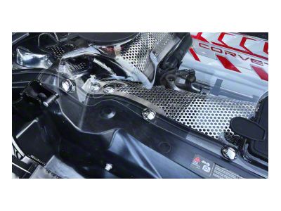 Dress-up Engine Bolt Cover Kit; Stainless (20-24 Corvette C8 Convertible)