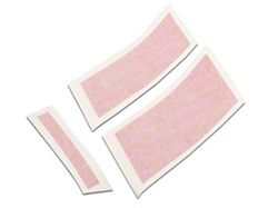 OPR Dual Fender Hash Marks; Red (97-04 Corvette C5)