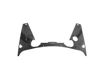 Engine Bay Panel Cover; Carbon Fiber (20-25 Corvette C8 Coupe)