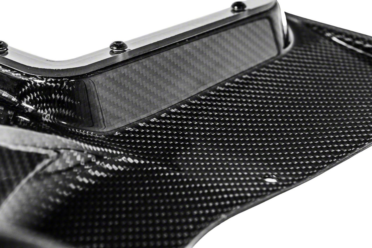 Cubiertas De Panel De Motor De Fibra De Carbono Para Corvette C8 - Estilo Fábrica, 2 Piezas