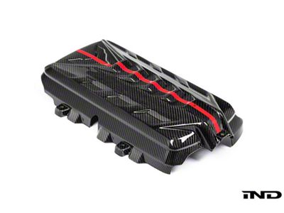 Engine Cover; Black Carbon (20-25 Corvette C8 Stingray)