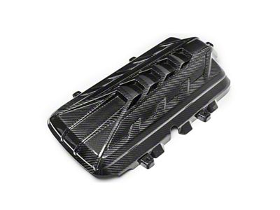 Engine Cover; Carbon Fiber (20-24 Corvette C8 Coupe, Excluding Z06)