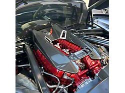 Engine Cover; Carbon Fiber (23-24 Corvette C8 Z06)