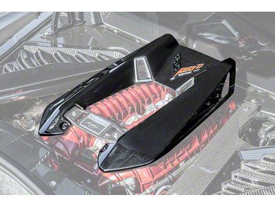 Engine Cover; Carbon Flash Metallic (23-25 Corvette C8 Z06)