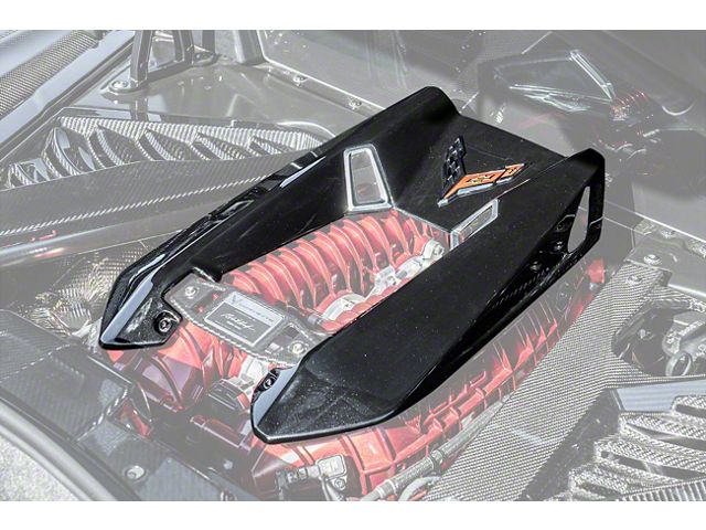 Engine Cover; Carbon Flash Metallic (23-24 Corvette C8 Z06)