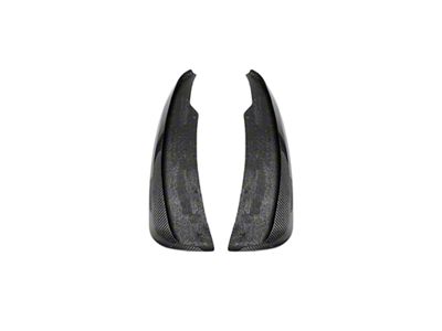 EOS Extended Package Splash Guards; Carbon Fiber (97-04 Corvette C5)