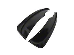 EOS Extended Package Splash Guards; Gloss Black (97-04 Corvette C5)