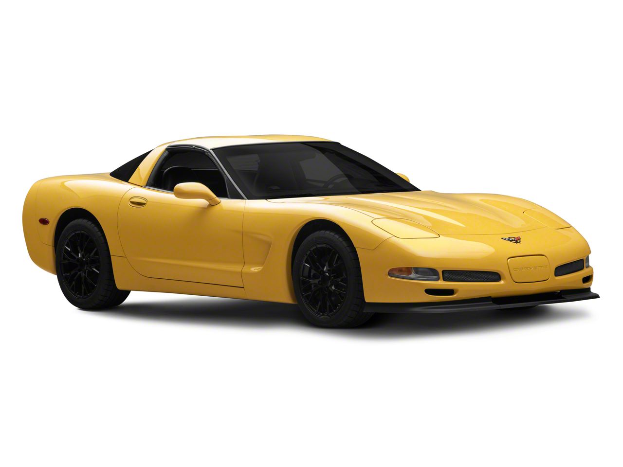 Corvette EOS Performance Package Front Splitter; Primer Black (97-04  Corvette C5)