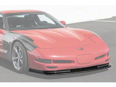 EOS Performance Package Front Splitter; Hydro-Dipped Carbon Fiber (97-04 Corvette C5)