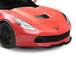 EOS Performance Package Front Splitter; Primer Black (14-19 Corvette C7 Stingray)