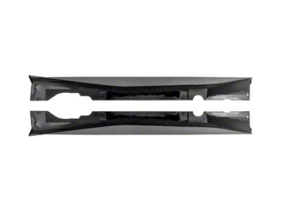 EOS Performance Package Side Skirt Rocker Panels; Hydro-Dipped Carbon Fiber (20-25 Corvette C8)