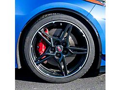 EOS Performance Package Side Wheel Fender Trim; Front; Carbon Flash Metallic (20-26 Corvette C8)