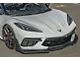 EOS Performance Track Edition Package Front Splitter; Hydro-Dipped Carbon (20-24 Corvette C8, Excluding Z06)