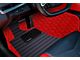 F1 Hybrid Floor Mats; Full Red (14-19 Corvette C7)