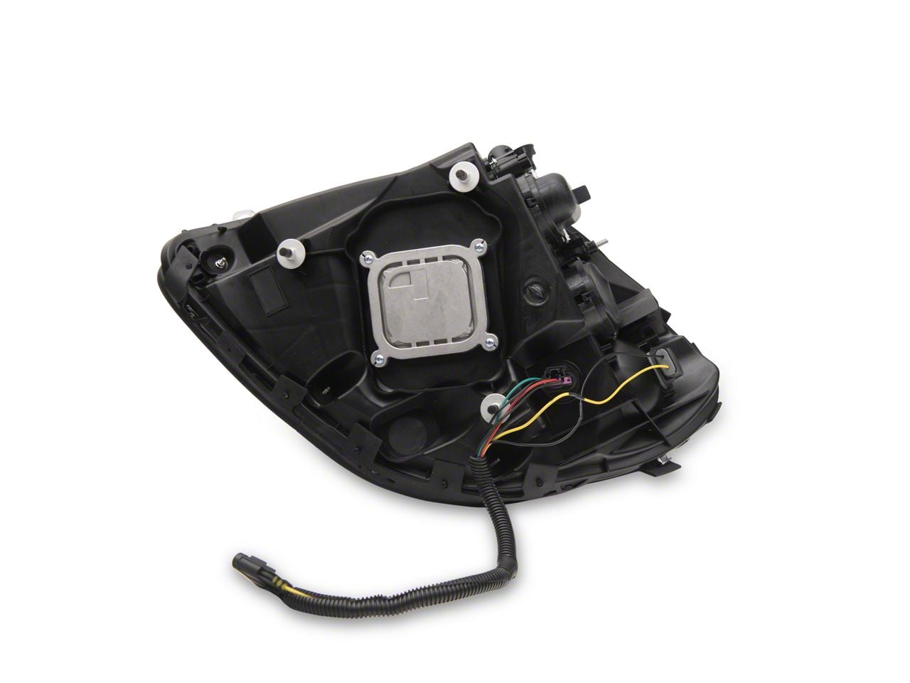 Corvette Factory OEM Style HID Headlights; Torch Red Housing