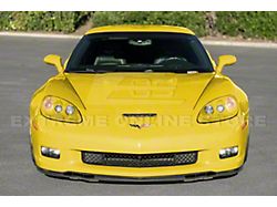 Factory OEM Style HID Headlights; Velocity Yellow Housing; Clear Lens (05-13 Corvette C6)