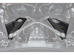 Factory Style Engine Bay Panel Cover; Carbon Fiber (24-26 Corvette C8 E-Ray Coupe)