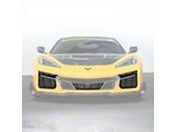 Factory Style Front Radiator Grille Mesh; Glossy Black (23-26 Corvette C8 E-Ray, Z06)